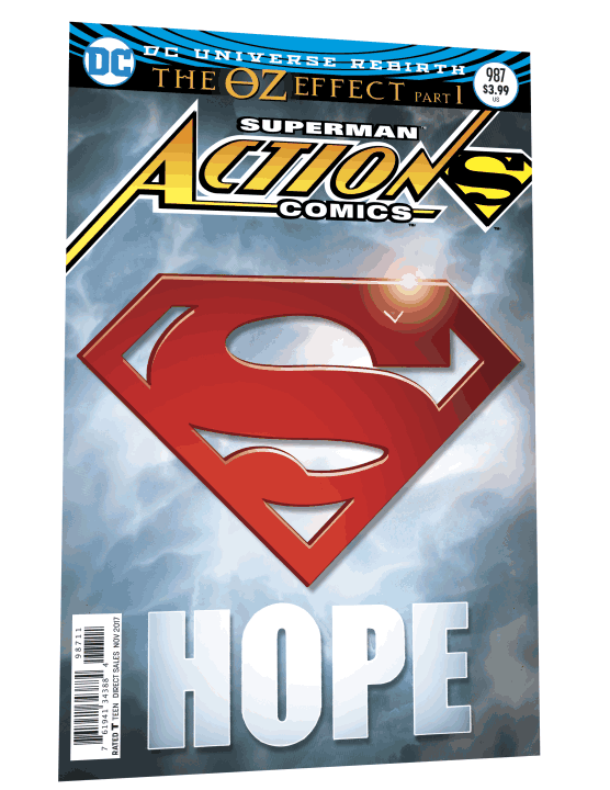 Action Comics #987 (2017) - Nick Bradshaw Lenticular Variant