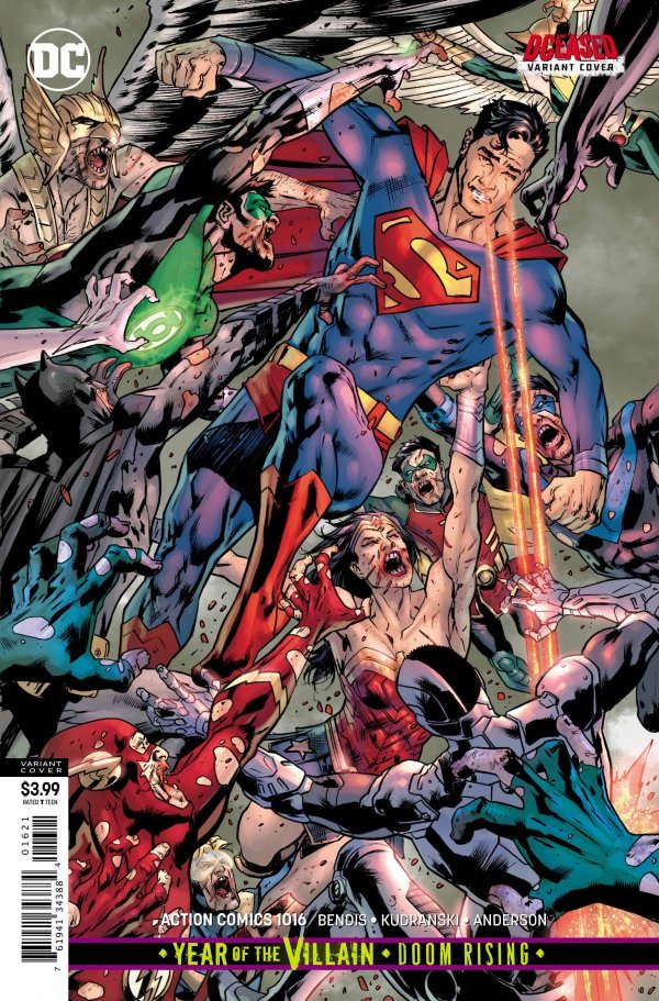 Action Comics #1016 (2019) - Bryan Hitch DCeased Variant