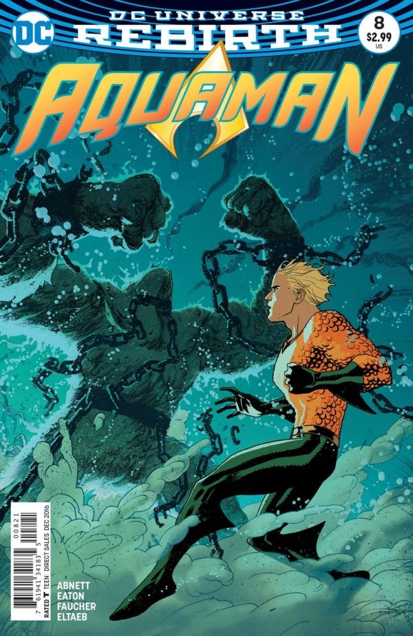 Aquaman #8 (2016) -Joshua Middleton Variant