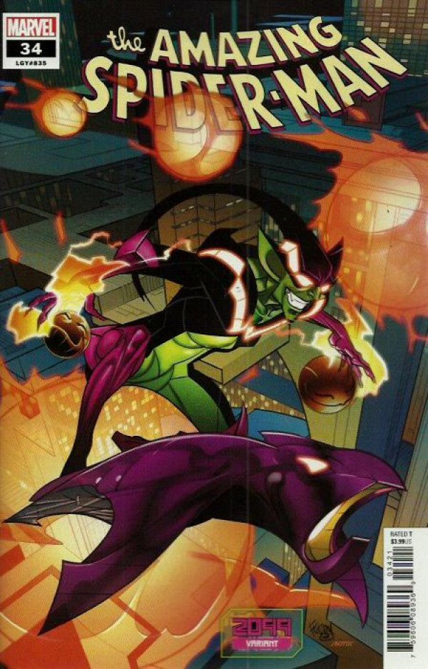 Amazing Spider-Man #34 (2019) - Pasqual Ferry 2099 Variant