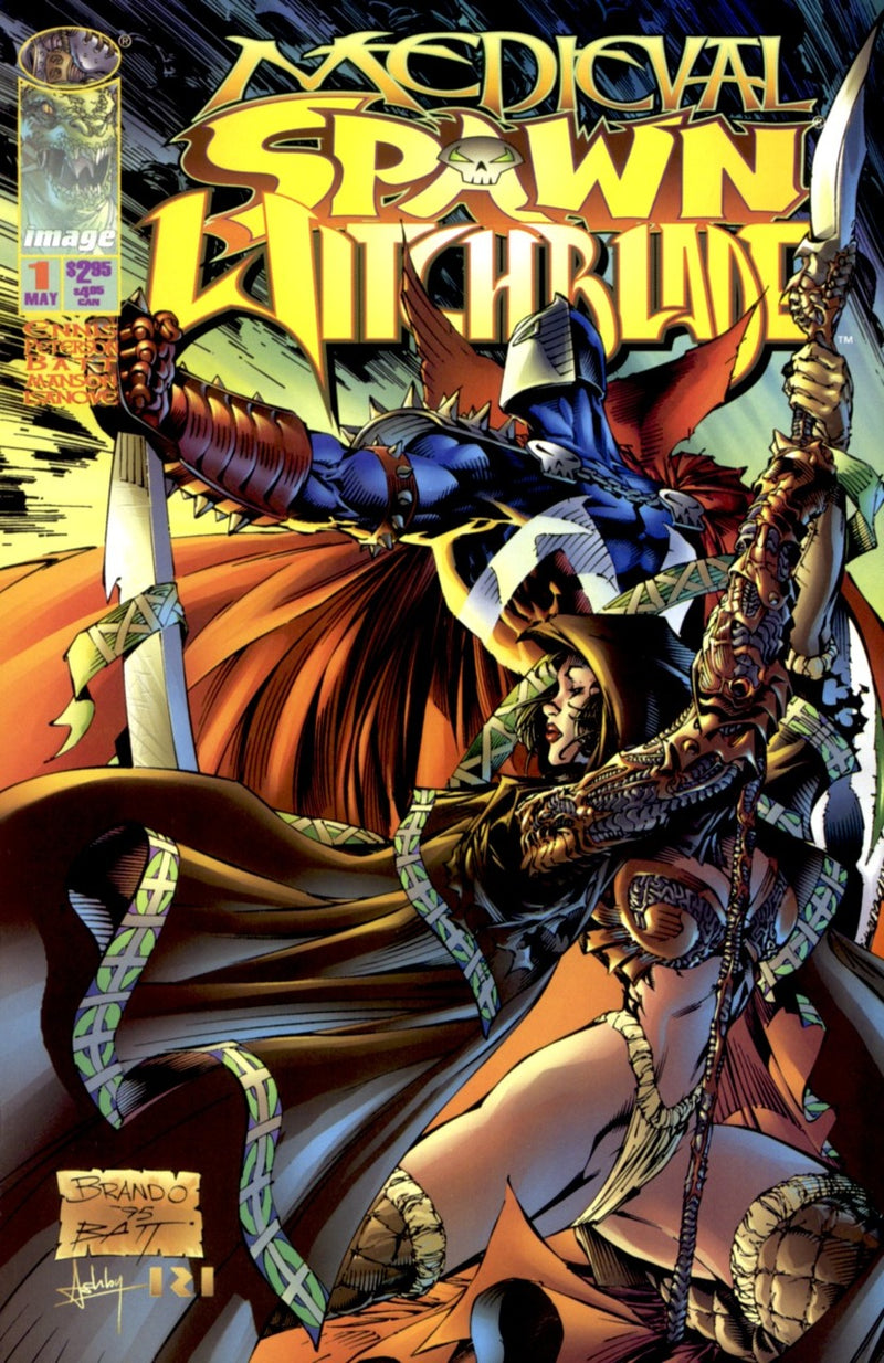 Medieval Spawn / Witchblade #1-3 (1996) - Complete Set