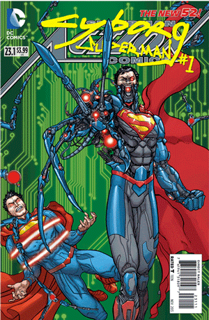 Action Comics #23.1 Cyborg Superman (2013)