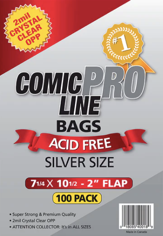 Bags - Silver: 7 1/4â€ x 10 1/2â€