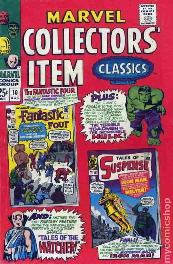 Marvel Collectors' Item Classics #10 (1967) - Very Low Grade