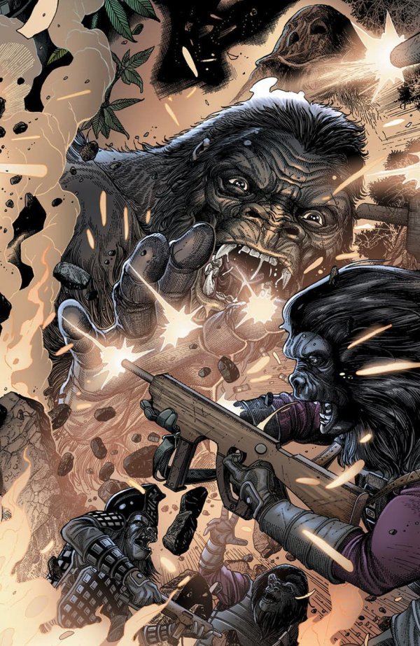 Kong on the Planet of the Apes #6 (2018) - Carlos Magno Connecting Virgin Variant