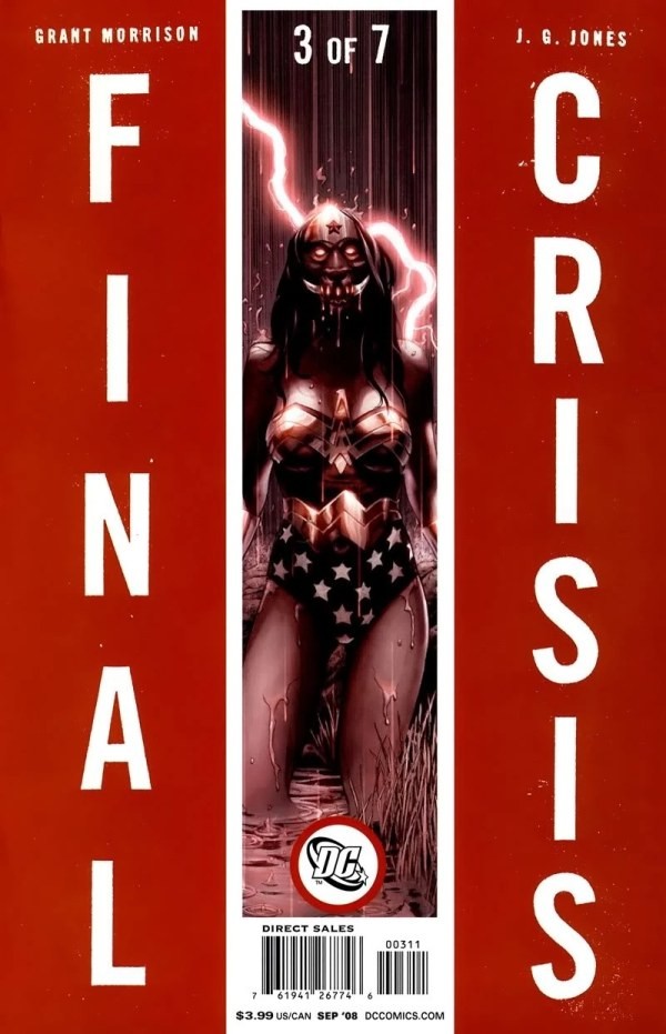 Final Crisis #3 J. G. Jones Sliver Variant (2008)