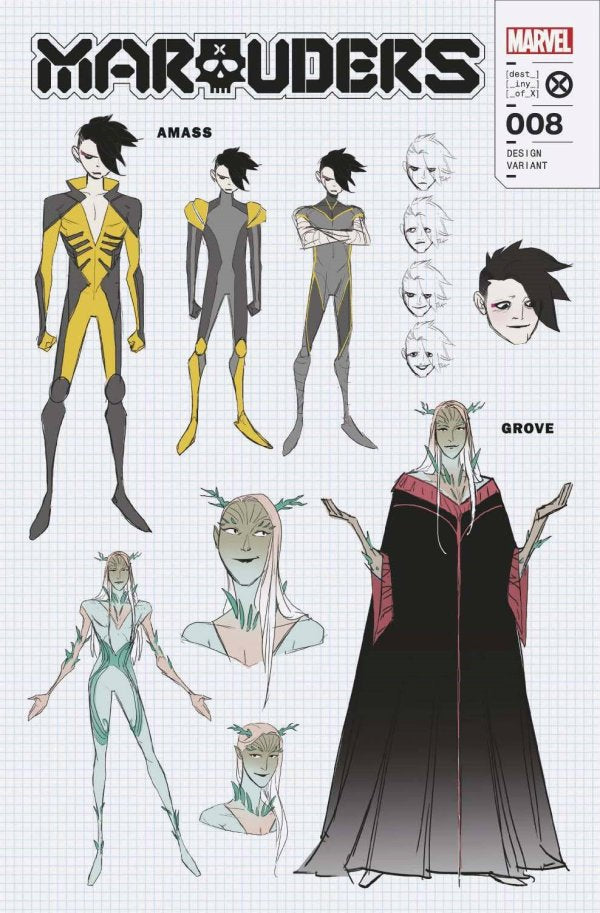 Marauders #8 (2022) - 1:10 Carlini Design Variant