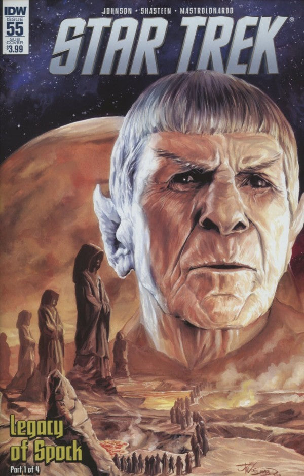 Star Trek #55 (2015) - J. K. Woodward Variant