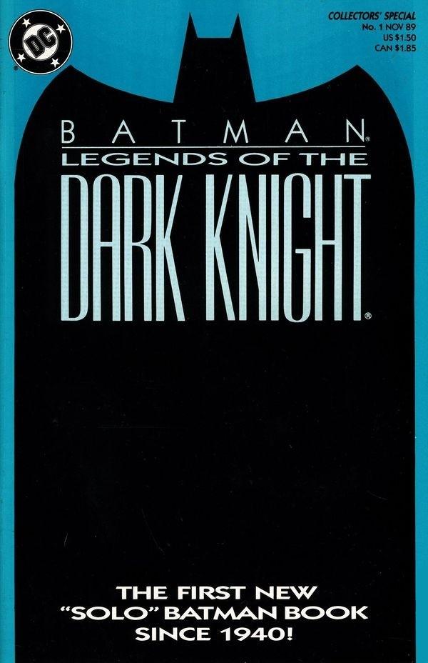 Batman: Legends of the Dark Knight #1 (1989) All Variants Set