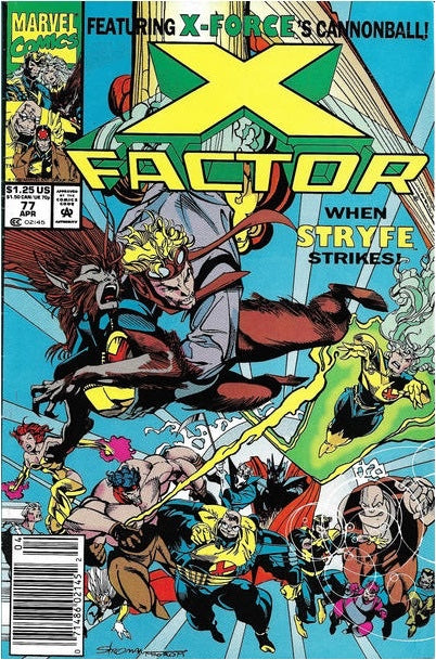 X-Factor #77 (1992) - Newsstand Edition