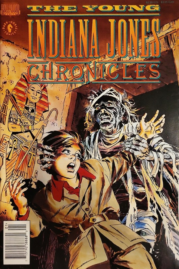 Young Indiana Jones Chronicles: The Curse of the Jackal #1 (1992) - Newsstand Edition