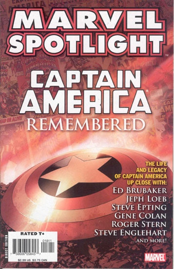Marvel Spotlight: Captain America Remembered #1 (2007)