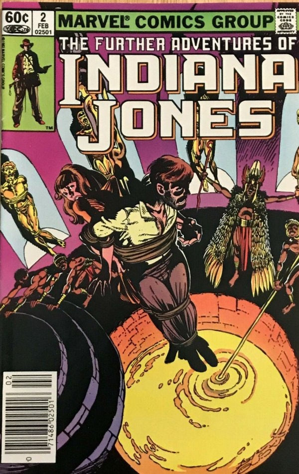 Further Adventures of Indiana Jones #2 (1982) -  Newsstand Edition