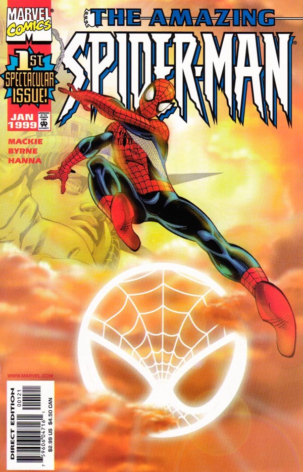Amazing Spider-Man #1 (1998) - John Byrne Sunburst Variant