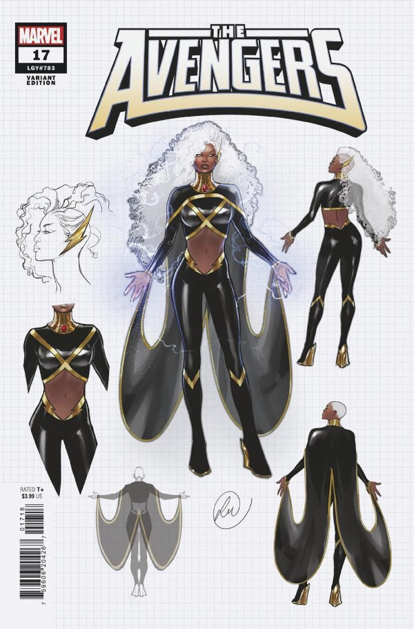 Avengers #17 (2024) - 1:10 Werneck Design Variant