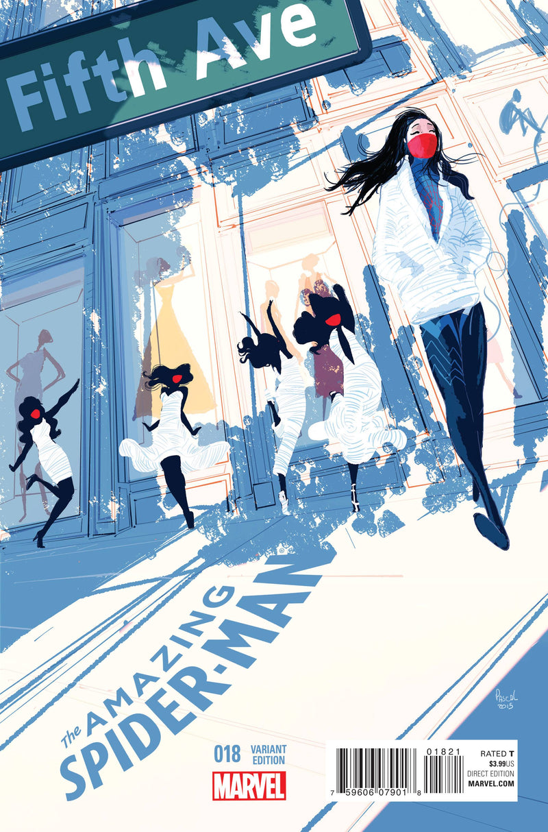 Amazing Spider-Man #18 (2015) - Pascal Campion NYC Variant