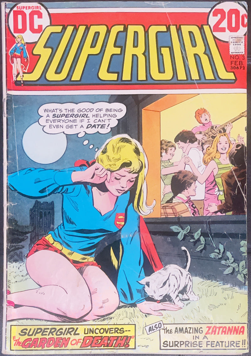 Supergirl #3 (1972) - (Lower Grade)