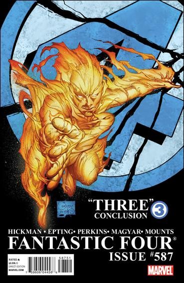 Fantastic Four #587 2nd Printing Joe Quesada (2011)