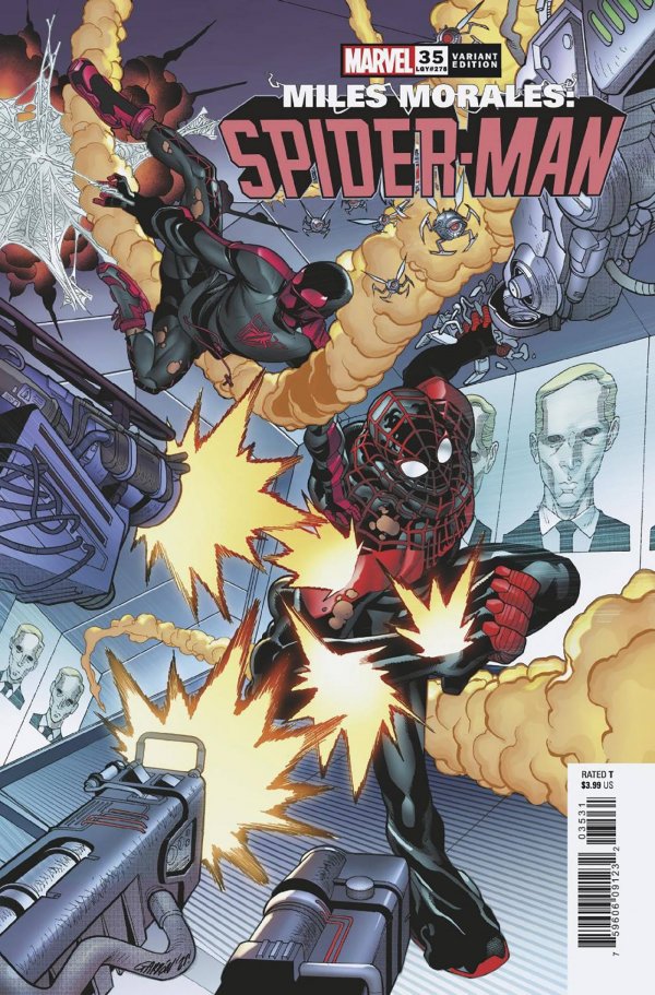 Miles Morales: Spider-Man #35 (2022) - 1:25 Garrón Variant