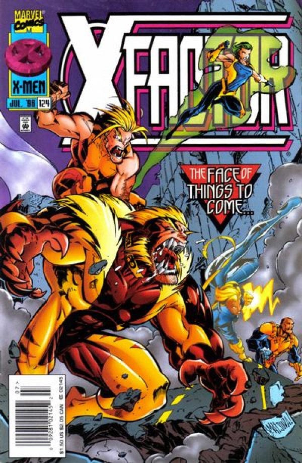 X-Factor #124 (1996) - Newsstand Edition