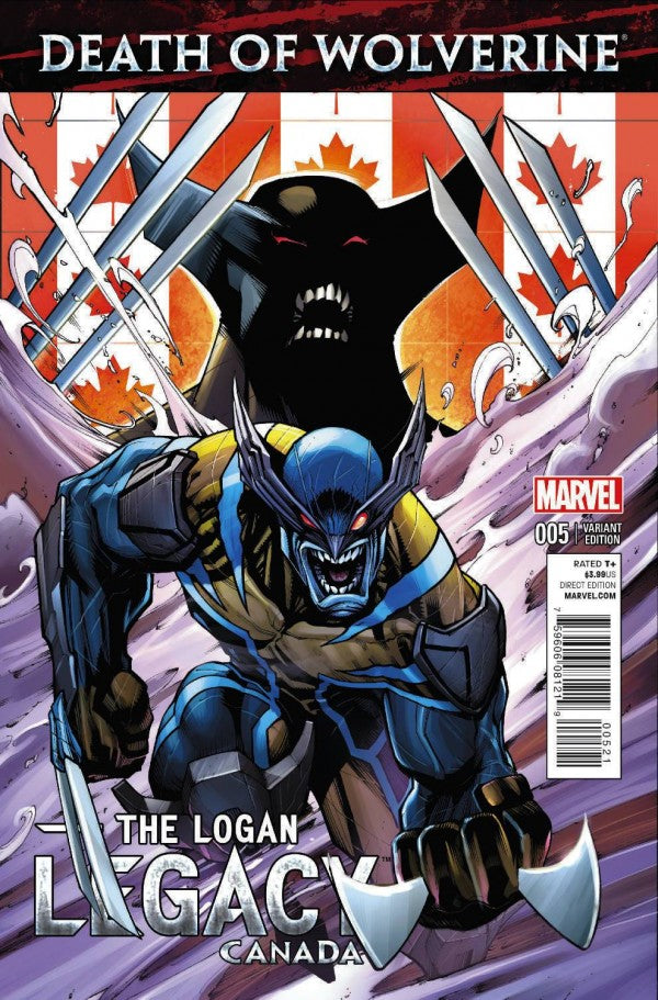 Death of Wolverine: The Logan Legacy #5 (2014) - Canada Variant