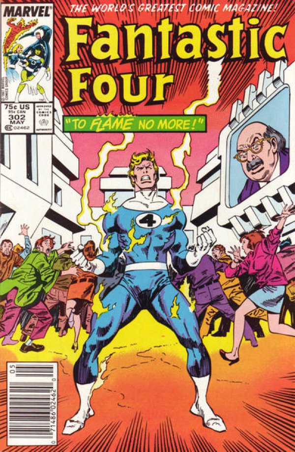 Fantastic Four #302 (1987) - Newsstand Edition