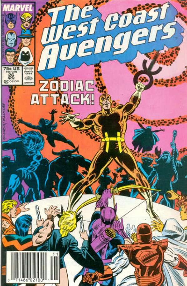 West Coast Avengers #26 (1987) - Newsstand Edition