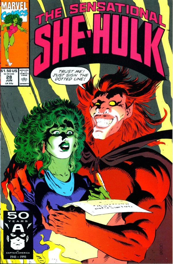 Sensational She-Hulk #28 (1991)
