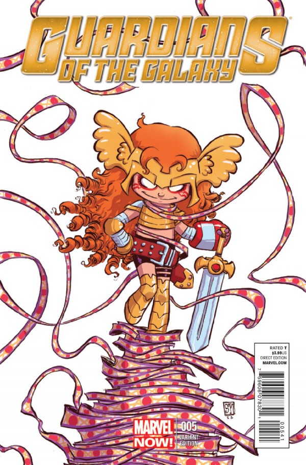 Guardians of the Galaxy #5 (2013) - Skottie Young Variant