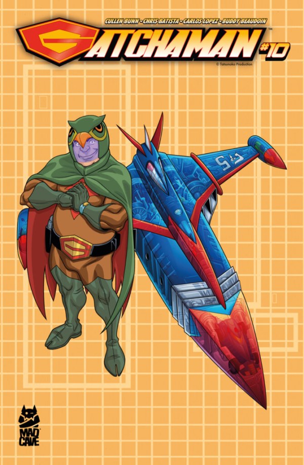 Gatchaman #10 (2025) - Batista Ryu And G-5 Variant