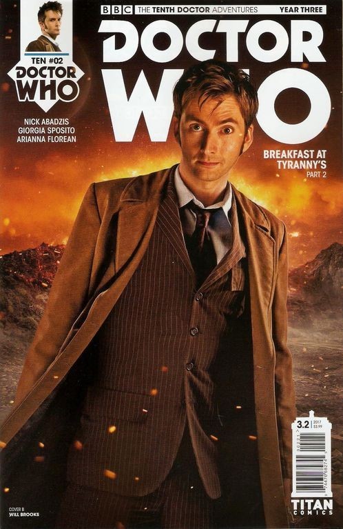 Doctor Who: The Tenth Doctor â€“ Year Three #2 (2017) - Will Brooks Photo Variant