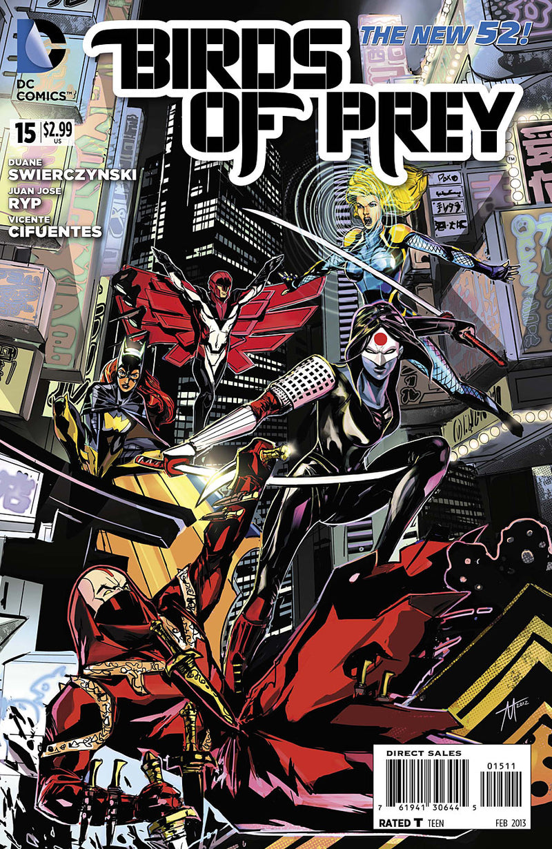 Birds of Prey #15 (2012)