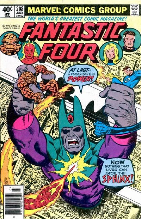 Fantastic Four #208 (1979) - Newsstand Edition