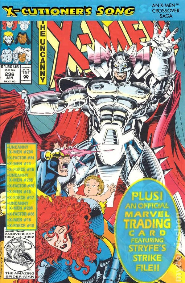 Uncanny X-Men #296 (1993) - Brandon Peterson Variant