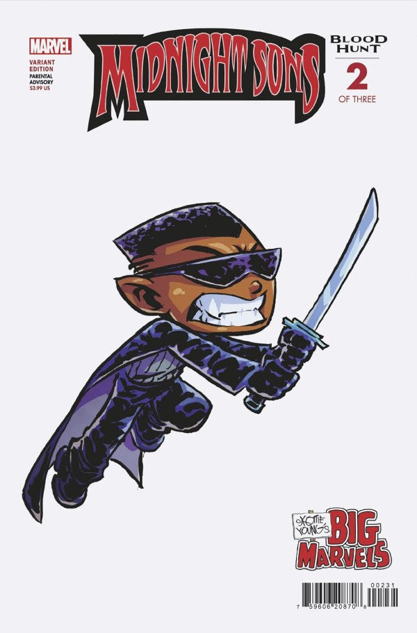 Midnight Sons: Blood Hunt #2 (2024) - Skottie Young Big Marvels Variant