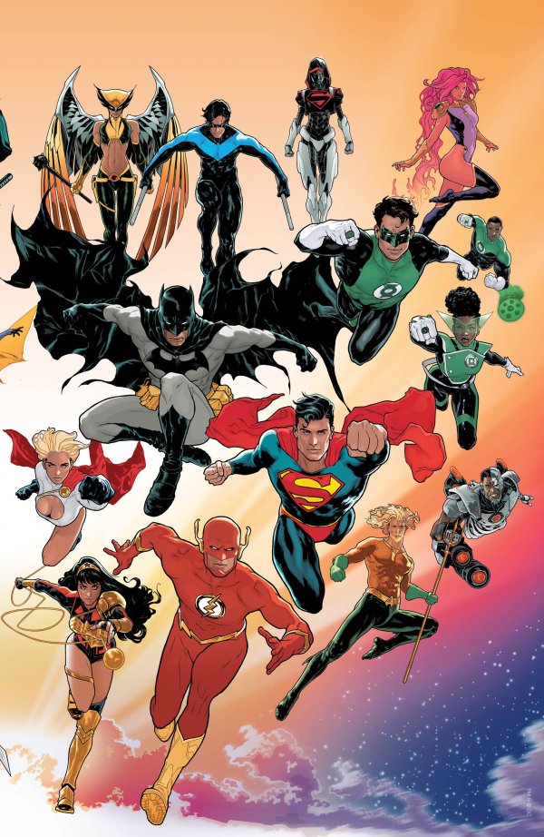 Dawn of DC Primer Special Edition #1 - Wraparound Foil Variant (2023) (Copy)