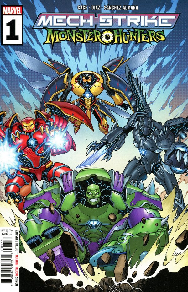 Mech Strike: Monster Hunters #1-5 (2022) Complete Regular Covers Set