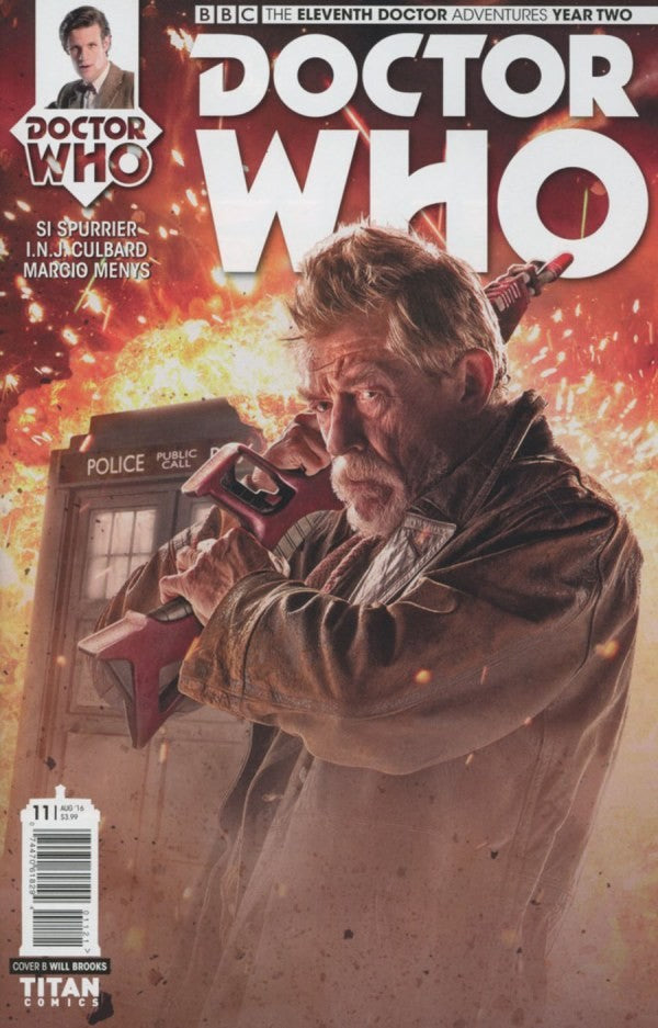 Doctor Who: The Eleventh Doctor â€“ Year Two #11  (2016) - Will Brooks Photo Variant