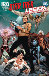 Star Trek / Legion of Super-Heroes #1-6 (2011) Complete Set