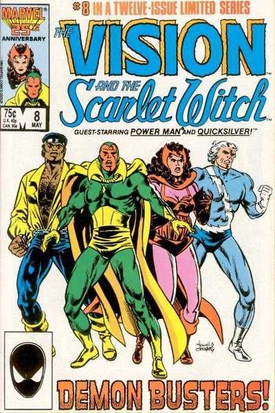 Vision and the Scarlet Witch #8 (1986)
