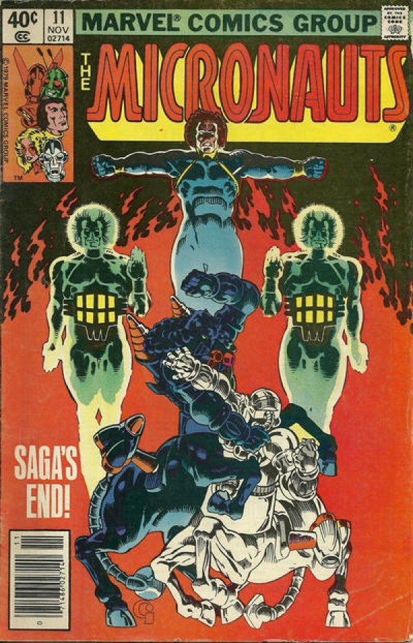 Micronauts #11 (1979) - Newsstand Edition