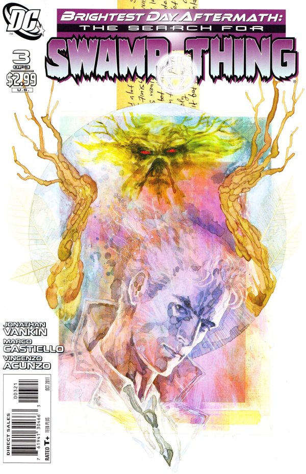 Brightest Day Aftermath: The Search for Swamp Thing #3 (2011) - David Mack Variant