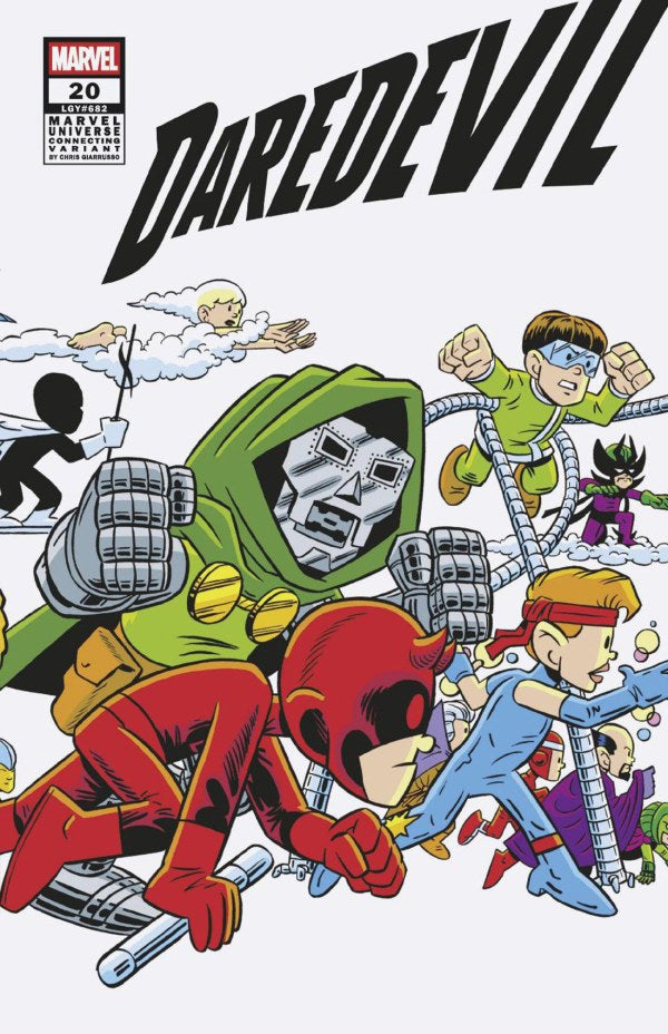 Daredevil #20 - Giarrusso Marvel Universe Wraparound Connecting Variant