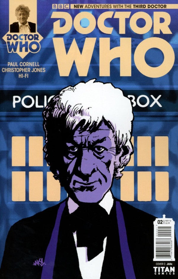 Doctor Who: The Third Doctor #2  (2016) - JAKe Variant