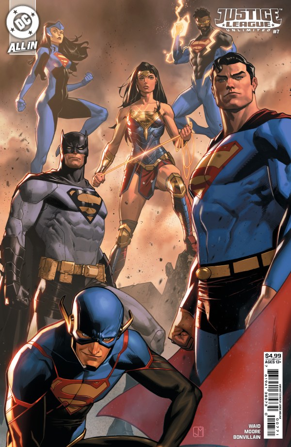 Justice League Unlimited #7 (2025) - Molina Supersmash-Up Variant