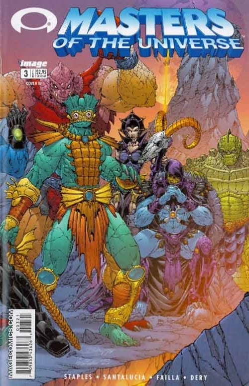 Masters of the Universe #3 (2003) - Brett Booth Variant