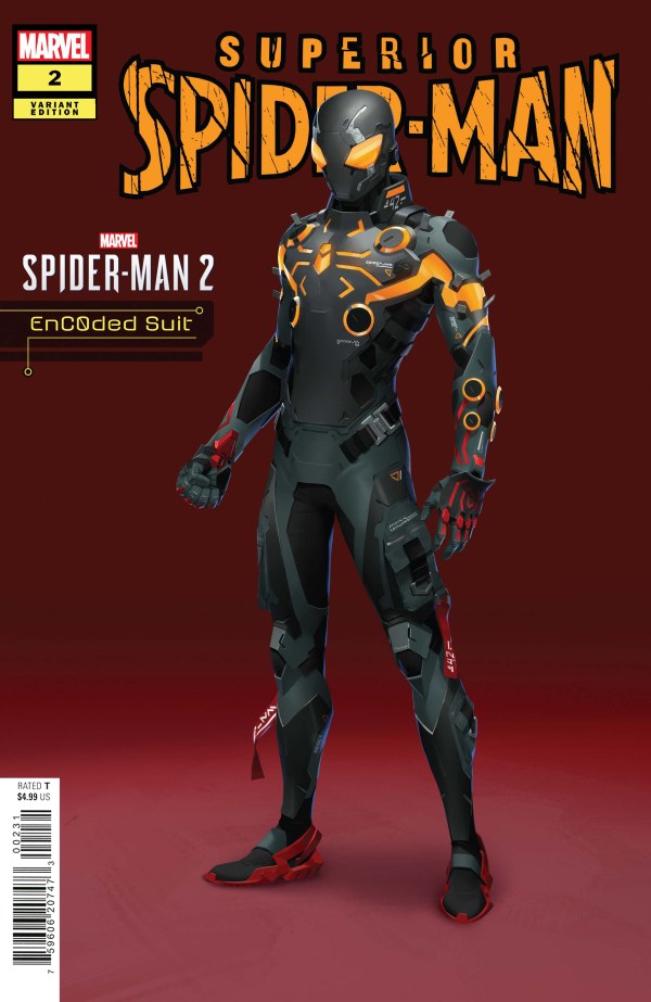 Superior Spider-Man #2 (2023) - Encoded Suit Variant