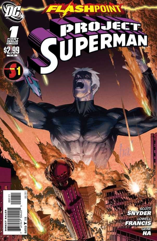 Flashpoint: Project Superman #1-3 (2011) Complete Set