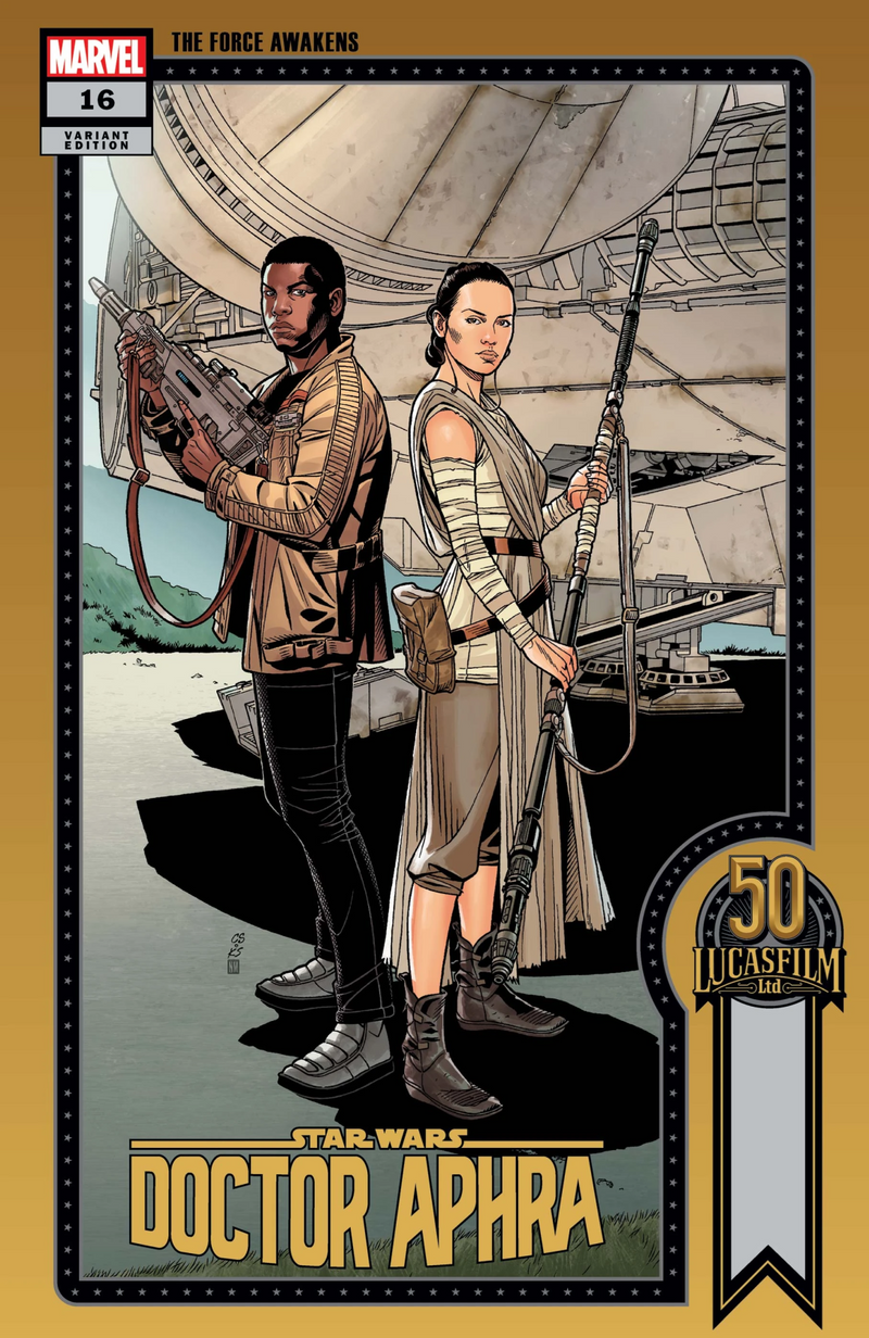 Star Wars: Doctor Aphra #16 (2021) - Chris Sprouse Lucasfilm 50th Anniversary Variant