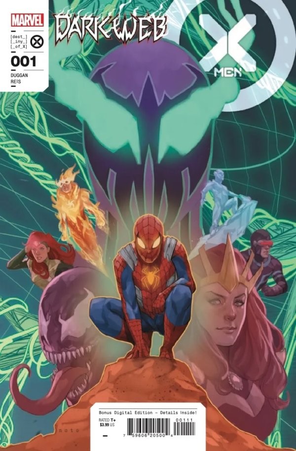 Dark Web: X-Men #1-3 (2022) Complete Set